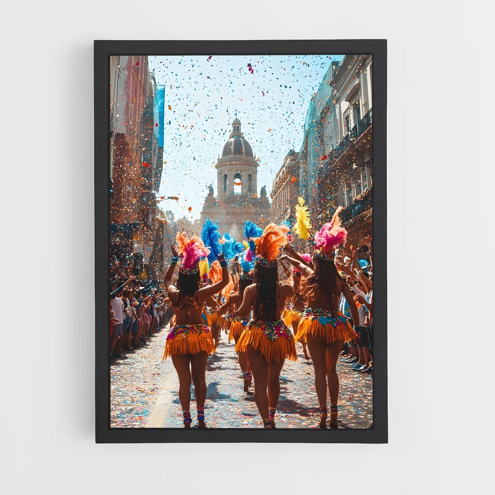 Poster Parade en Couleurs – affiche Danse (vue 2)